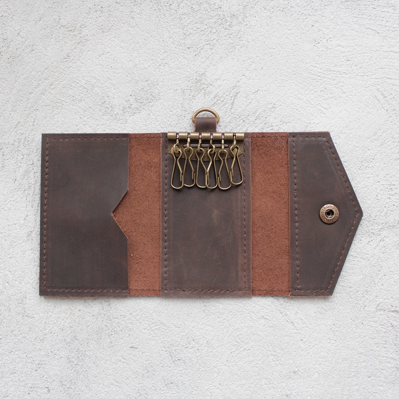 Ключница "Шоколадный крейзи хорс"