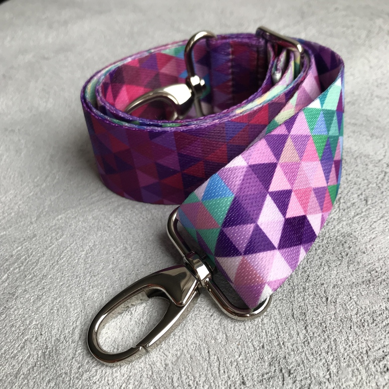 Ремень сиреневый