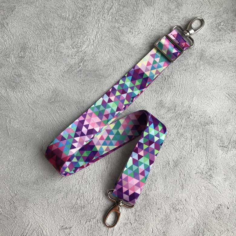 Ремень сиреневый