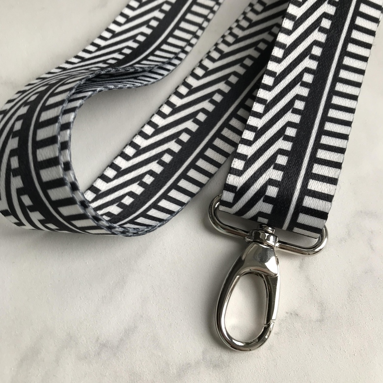 Ремень "Чёрно-белый"