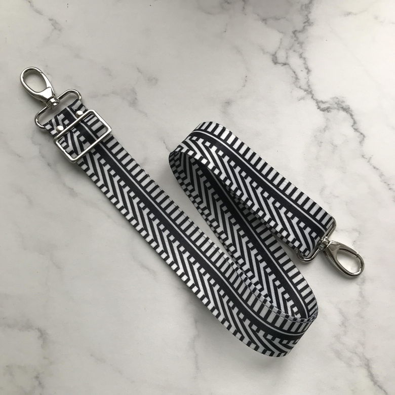 Ремень "Чёрно-белый"