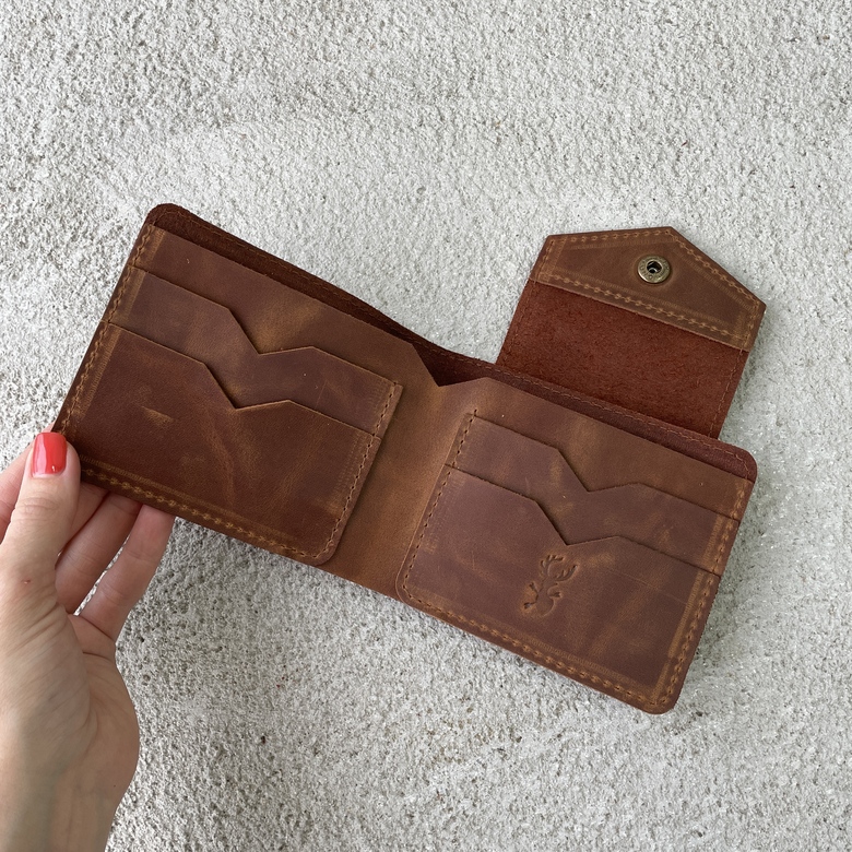 Bifold - Каштановый крейзи хорс