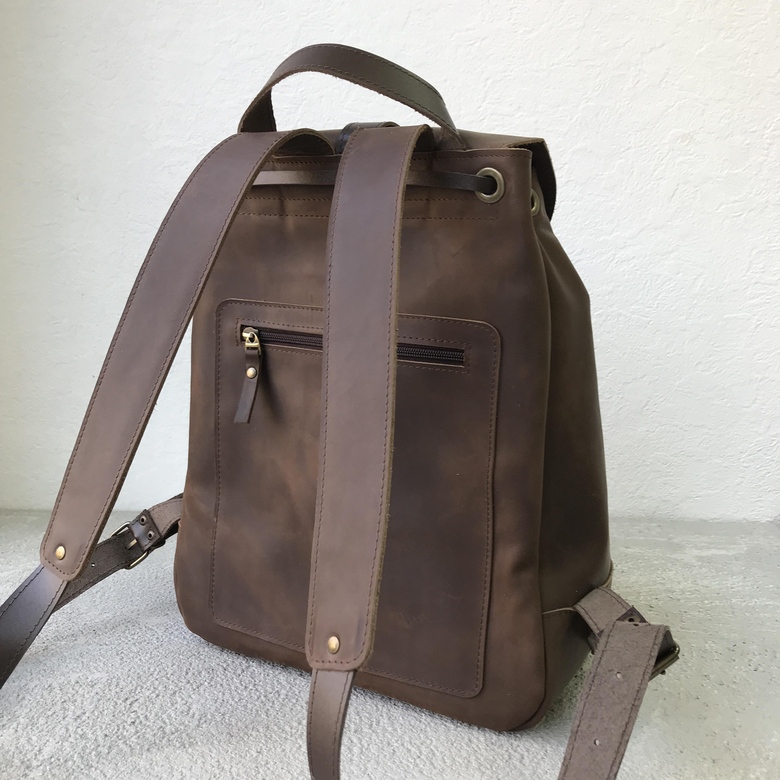 City Travel Bag - Коричневый крейзи хорс