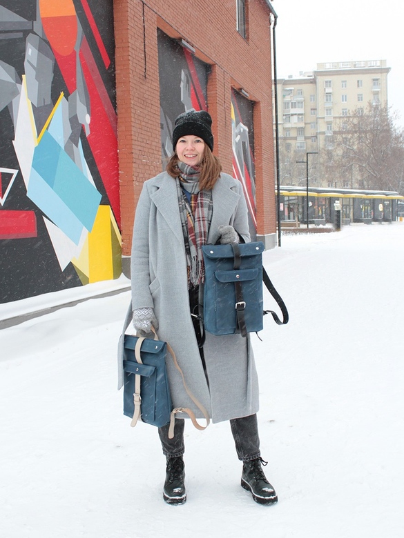 BananaPack mini- Джинс + чёрный