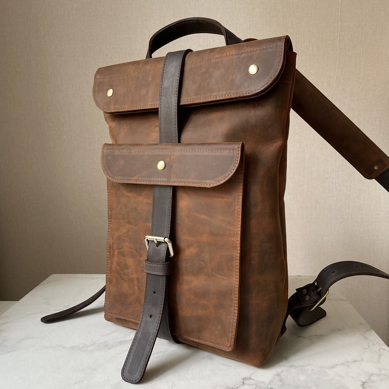 BananaPack - Каштановый крейзи хорс