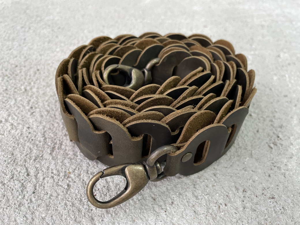 Ремень наборный - хаки 1