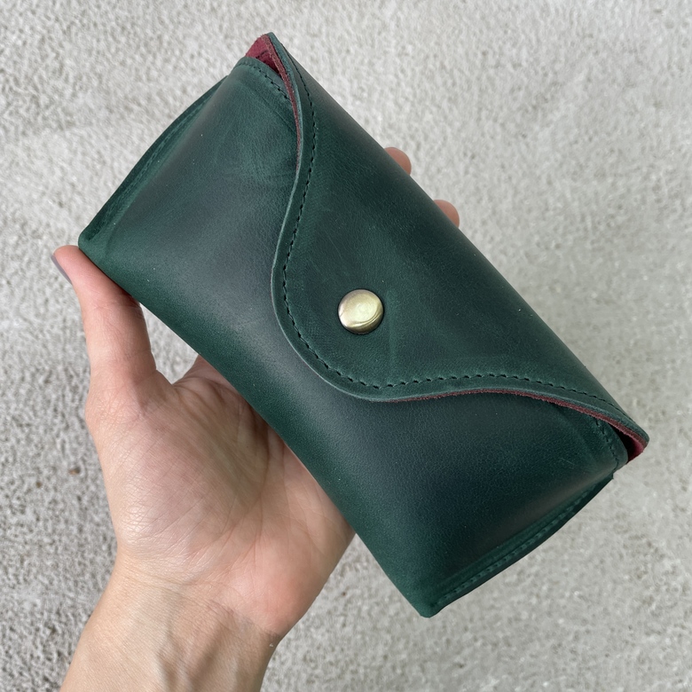 Очечник крейзи хорс малахит