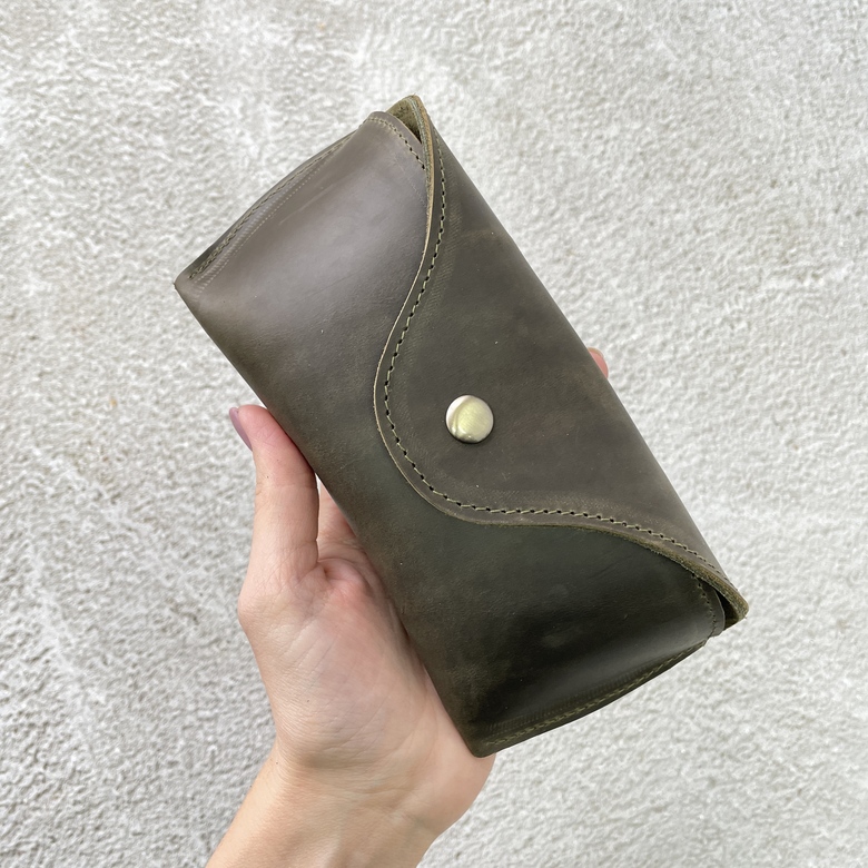 Очечник хаки крейзи хорс