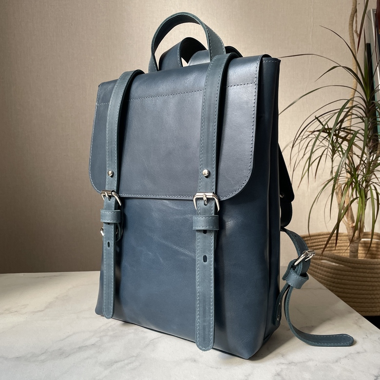 Честер синий гладкий