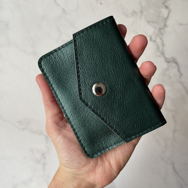 Кошелёк конверт мини -  Изумрудная галактика