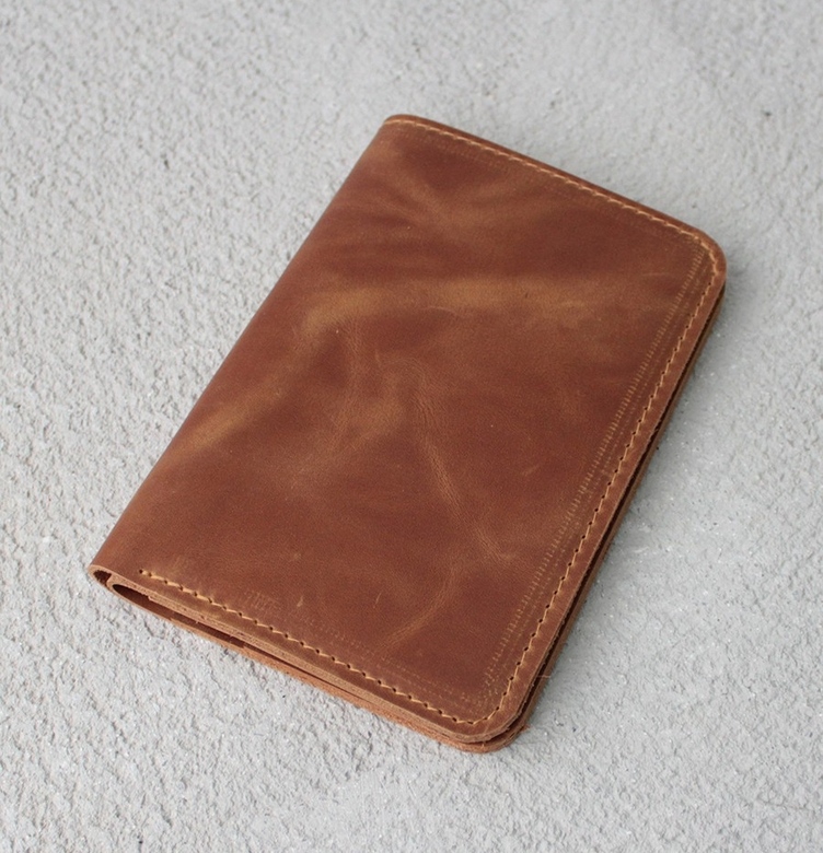 Men's wallet - Песочный крейзи хорс